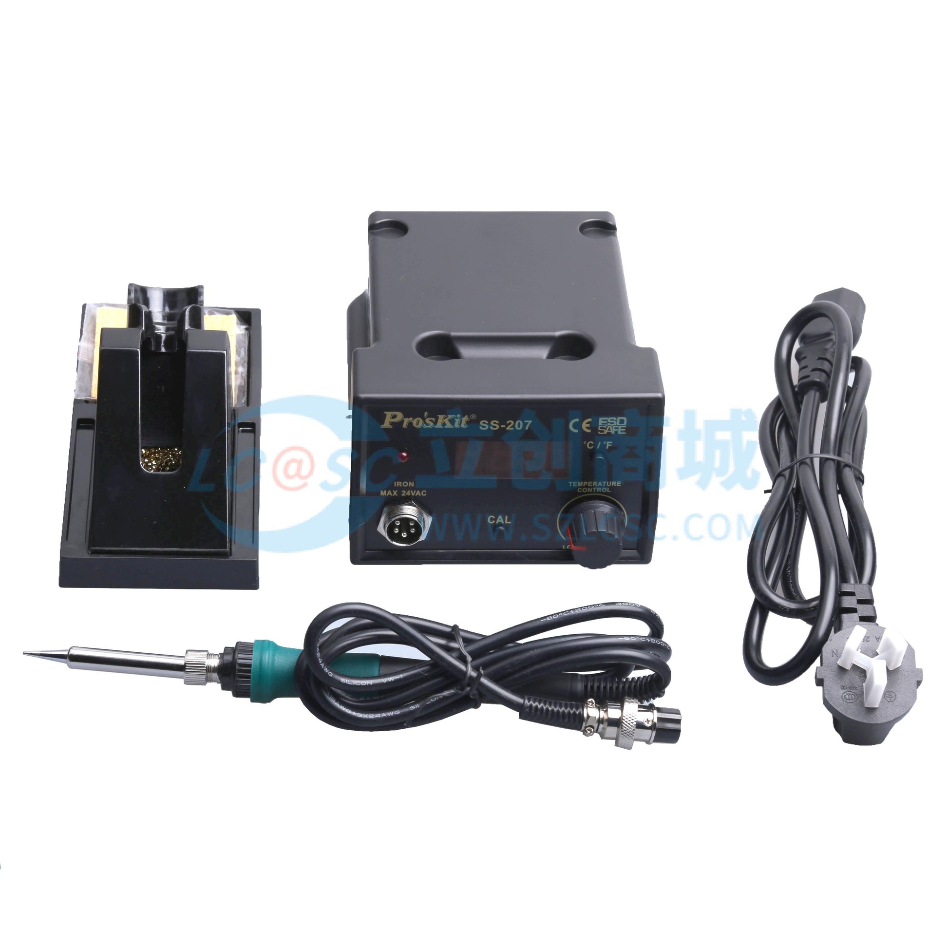 Trạm Hàn Và Mỏ Hàn Điện SS-207H Pro'sKit 60W Chuyên Dùng Sửa Chữa Điện Tử - Techcore Việt Nam