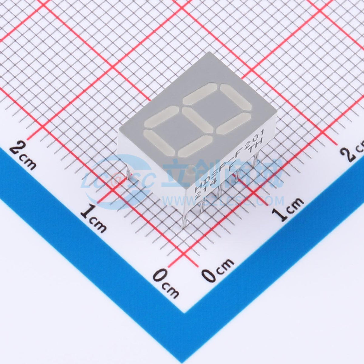 LED 7 đoạn HDSP-F201 Broadcom DIP-10 - Techcore Việt Nam
