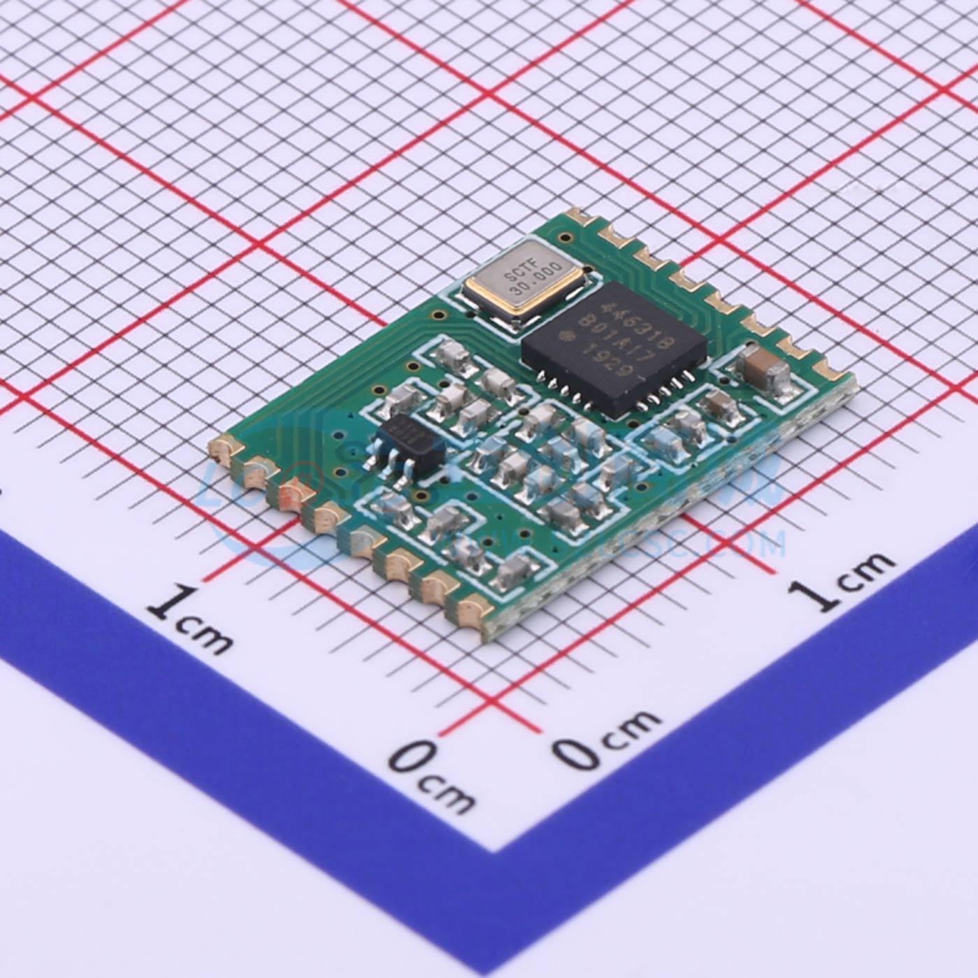 Module RF SI4463S4S-V1-B1B Vollgo SMD 16x12mm 433MHz - Techcore Việt Nam