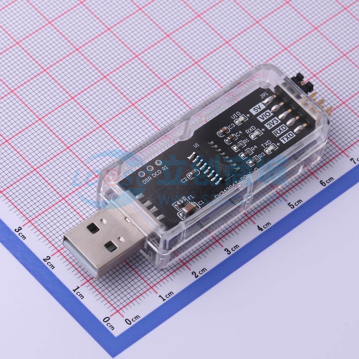 Bo mạch phát triển CH343G6T-EVT WCH - Techcore Việt Nam