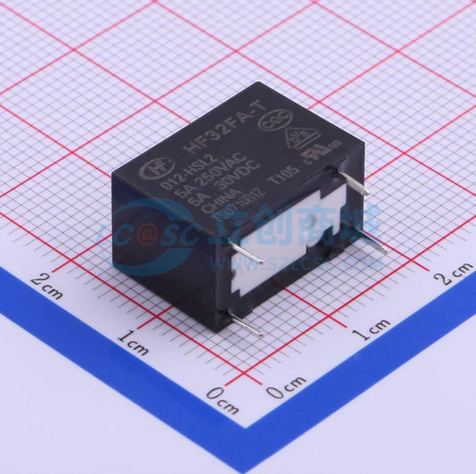 Rơ-le điện tử HF32FA-T/012-HSL2 HF 12V THT,17.6x10.1mm - Techcore Việt Nam