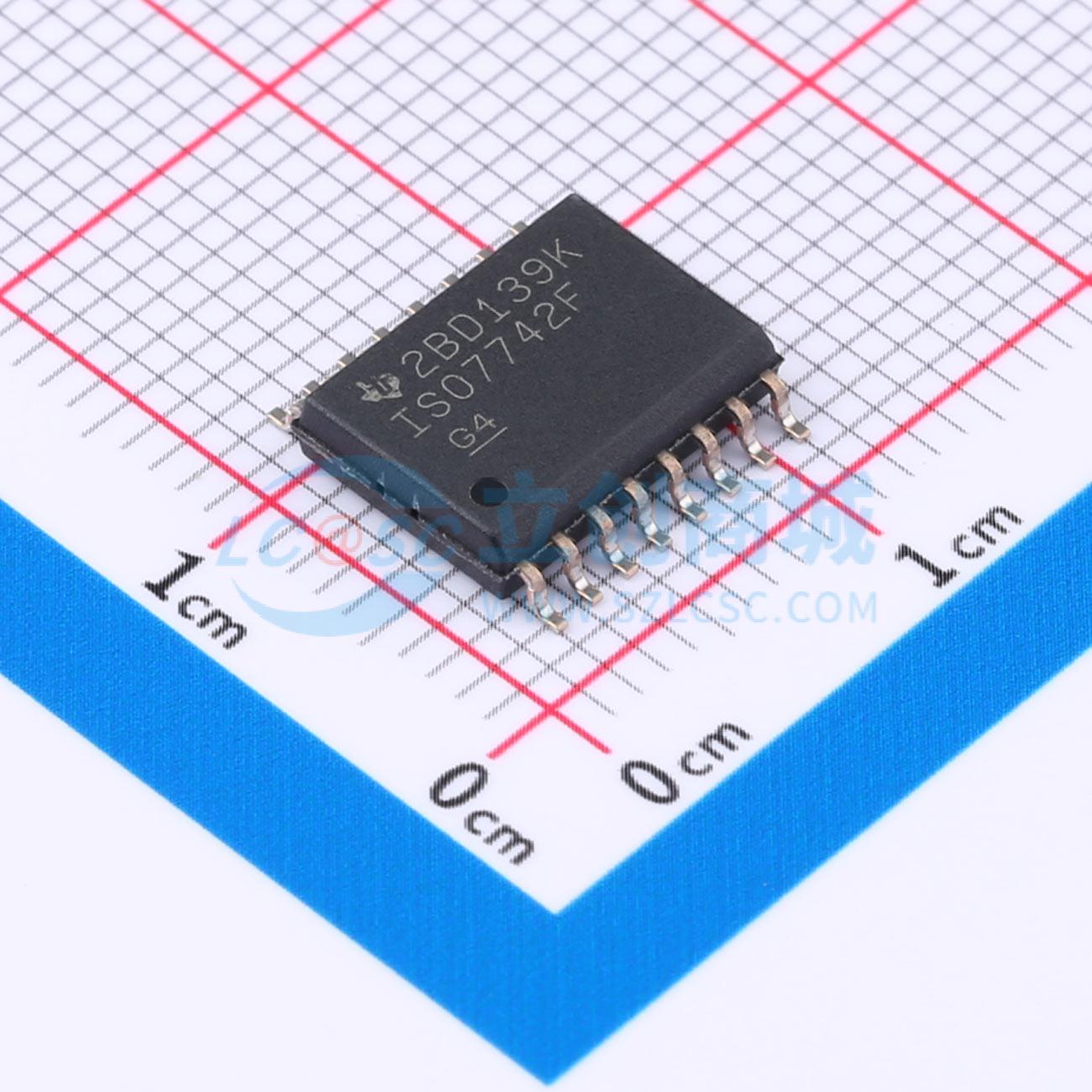 IC Cách Ly Số ISO7742FDWR TI SOIC-16-300mil 2 5000Vrms - Techcore Việt Nam