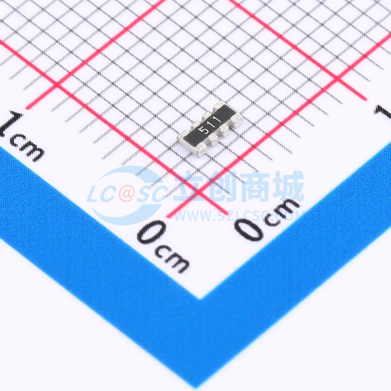 Mạng Điện Trở 4D03WGJ0511T5E UNI-ROYAL 0603x4 510Ω ±5% 62.5mW - Techcore Việt Nam