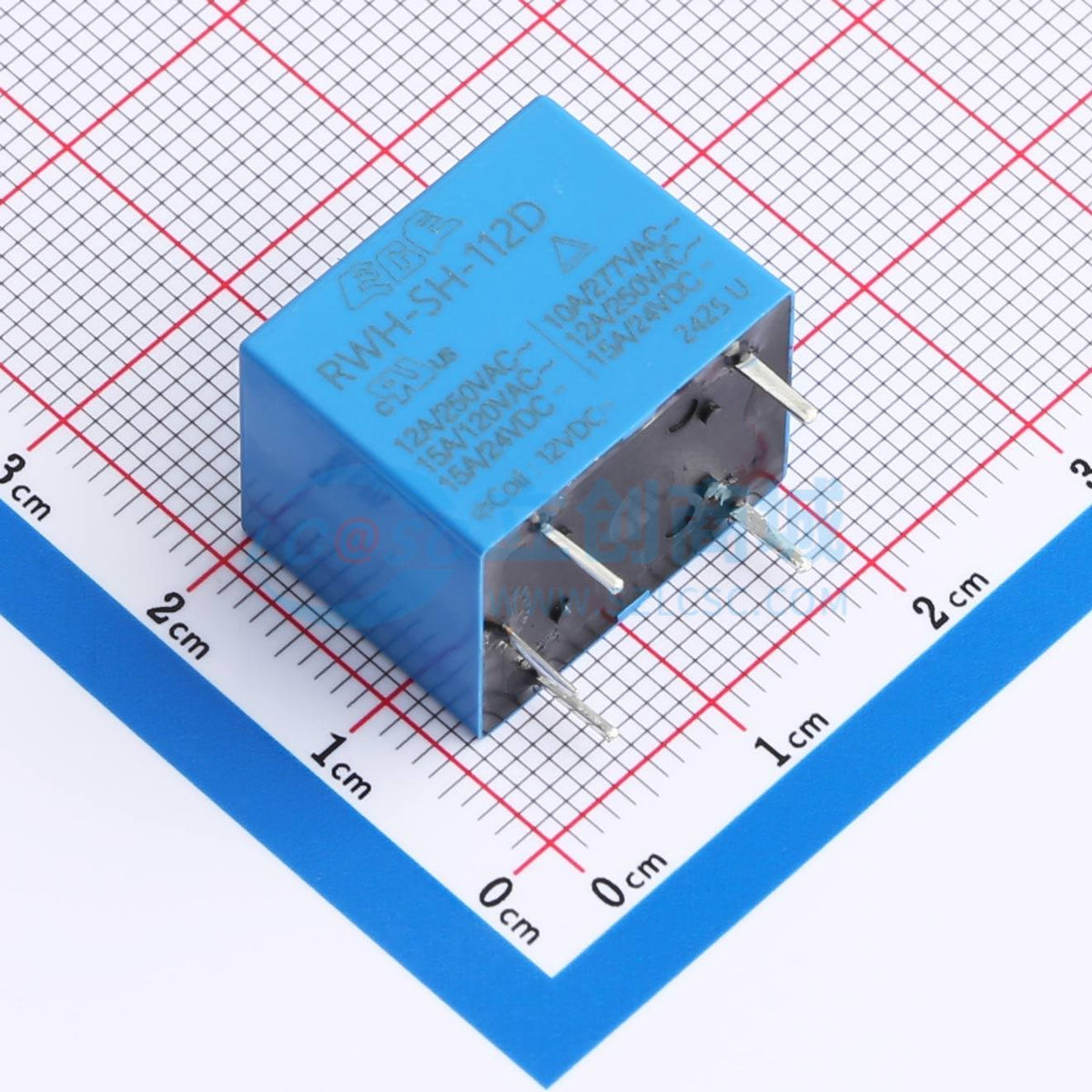 Rơ-le điện tử ETR-RWH-SH-112DZ ECE 12V THT,19x15.4mm - Techcore Việt Nam