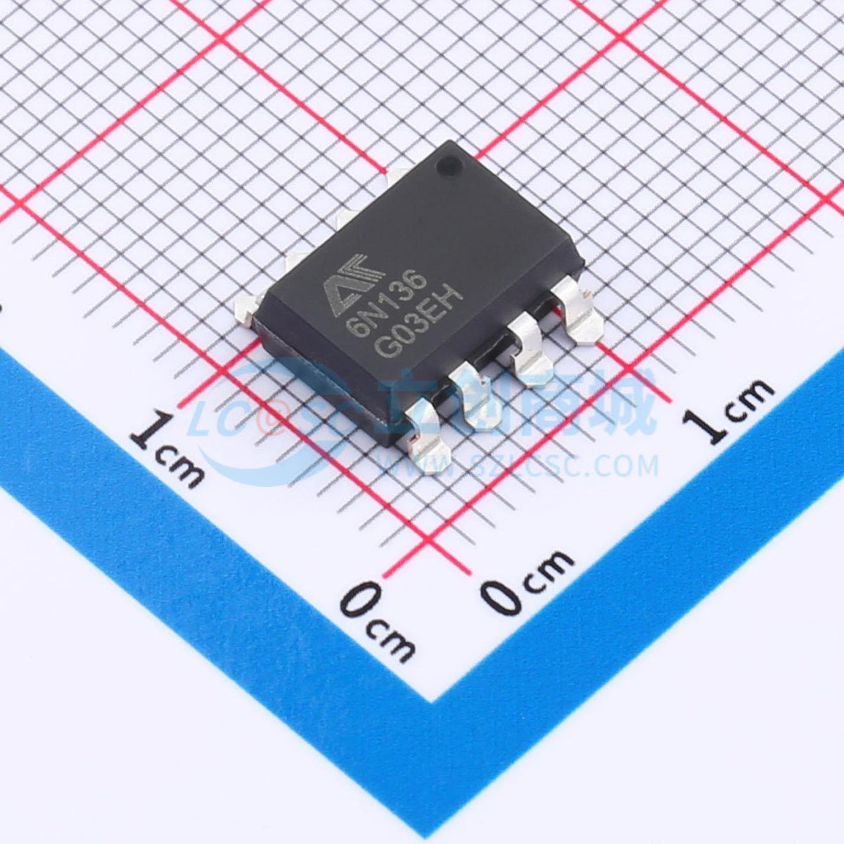 Optocoupler logic 6N136S AOTE SMD-8P - Techcore Việt Nam