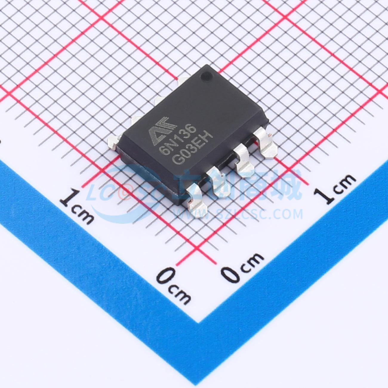 Optocoupler logic 6N136S AOTE SMD-8P - Techcore Việt Nam