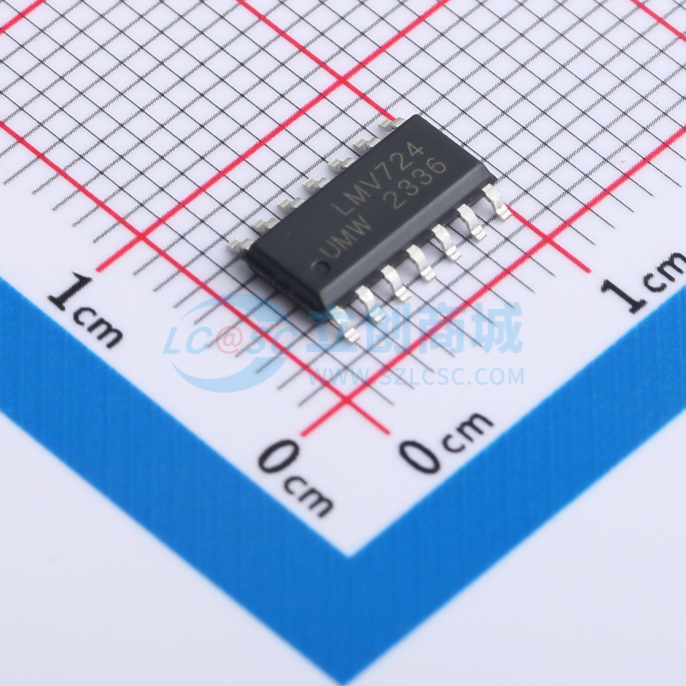 IC Khuếch Đại Thuật Toán LMV724M(UMW) SOP-14 4 kênh Rail-to-Rail 10 MHz - Techcore Việt Nam