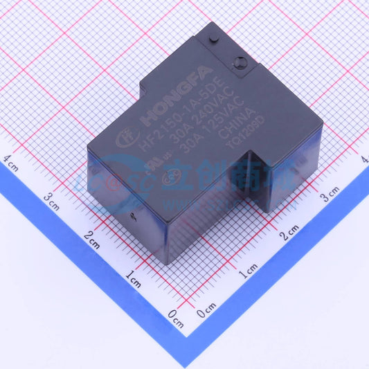 Rơ-le công suất HF2150-1A-5DE HF 5V THT,31.8x27mm - Techcore Việt Nam