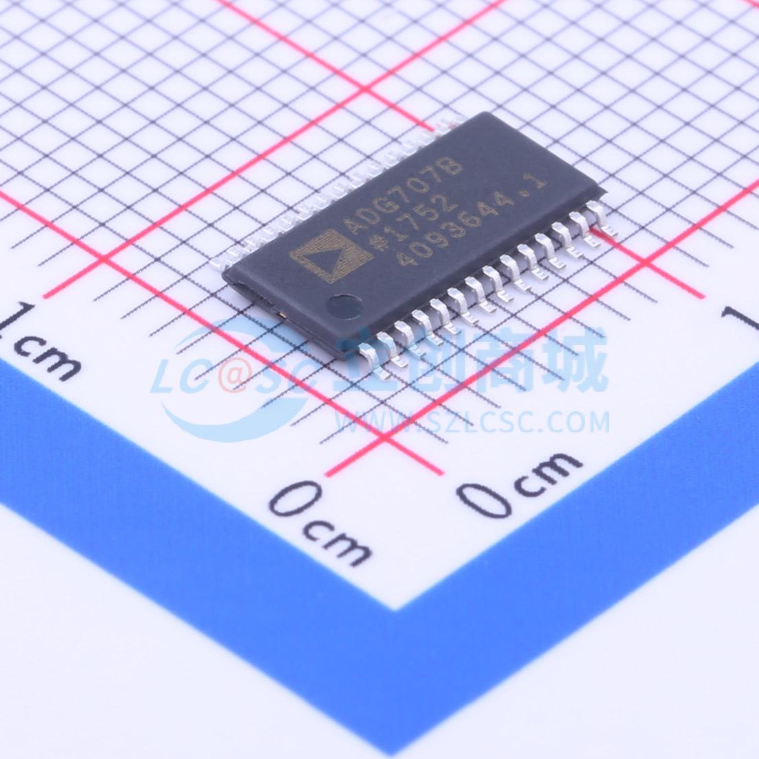IC quản lý nguồn ADG707BRUZ-REEL7 Analog Devices TSSOP-28 - Techcore Việt Nam