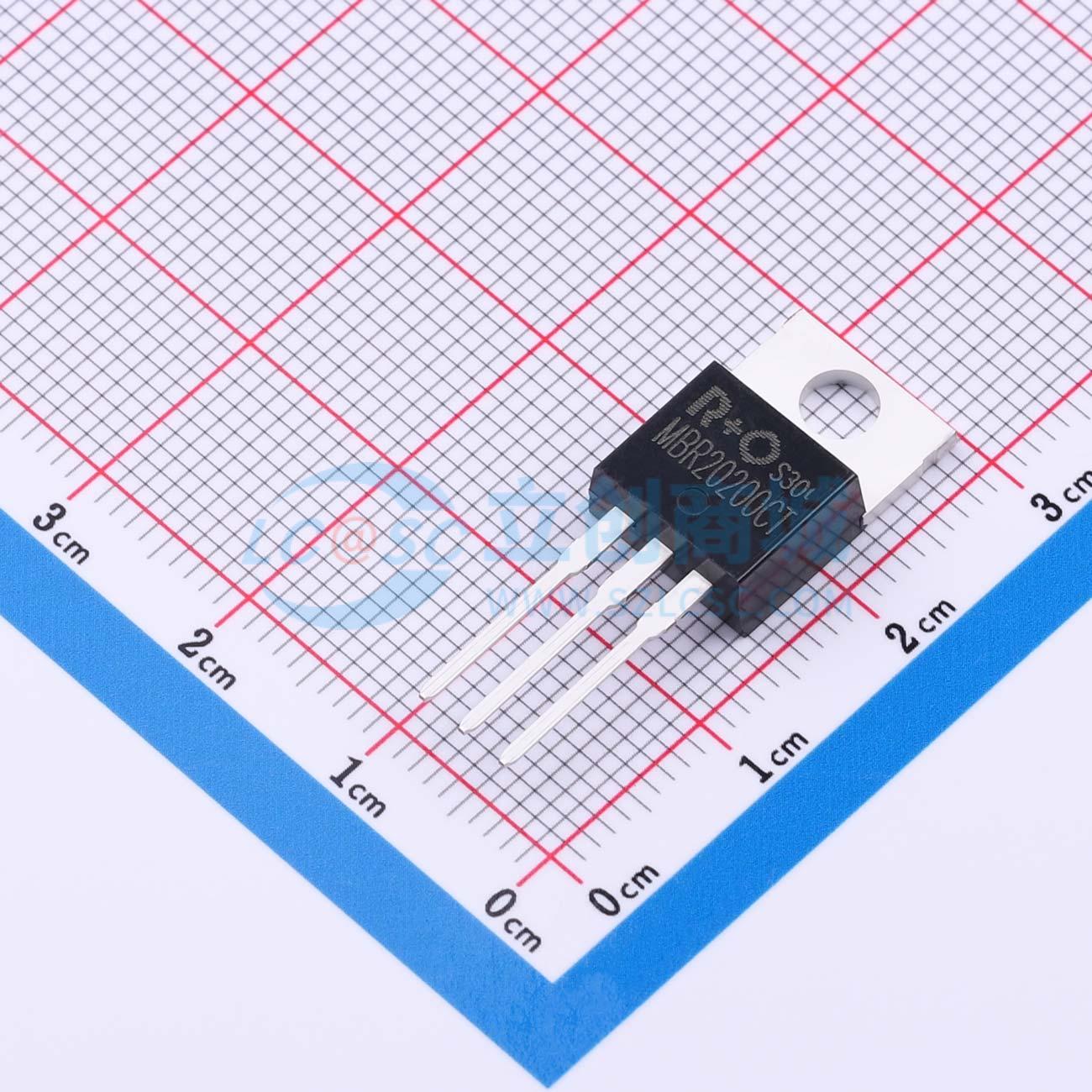 Diode Schottky MBR20200CT R+O TO-220CB 200V - Techcore Việt Nam