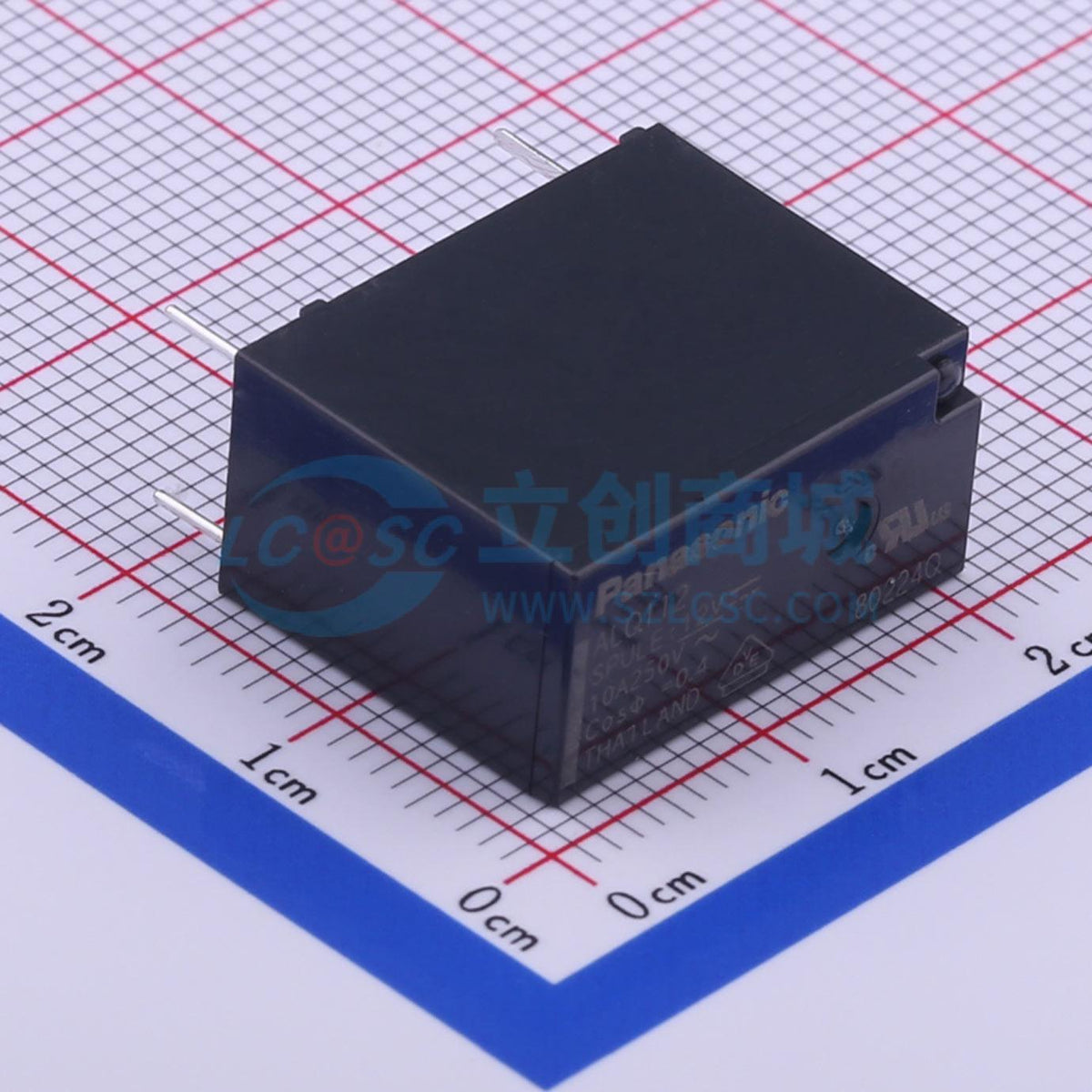 Rơ-le công suất ALQ112 PANASONIC THT,20x10mm - Techcore Việt Nam