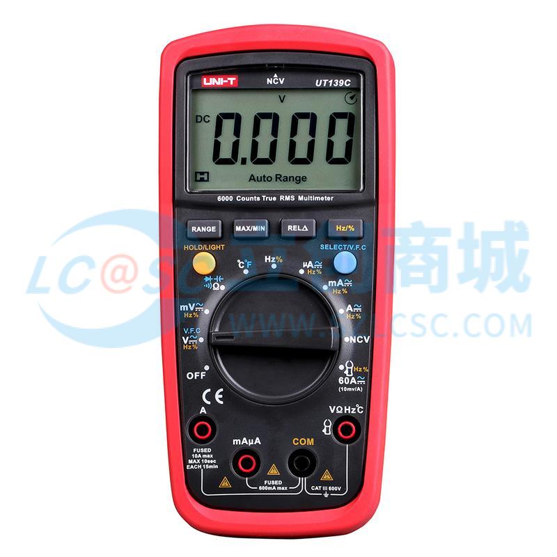 Đồng hồ vạn năng UT139C UNI-T NCV True RMS Dùng Cho Đo Kiểm Điện Tử - Techcore Việt Nam