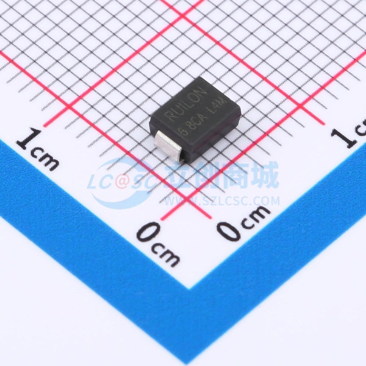Diode bảo vệ TVS/ESD SMBJ6.8CA RUILON 5.8V - Techcore Việt Nam