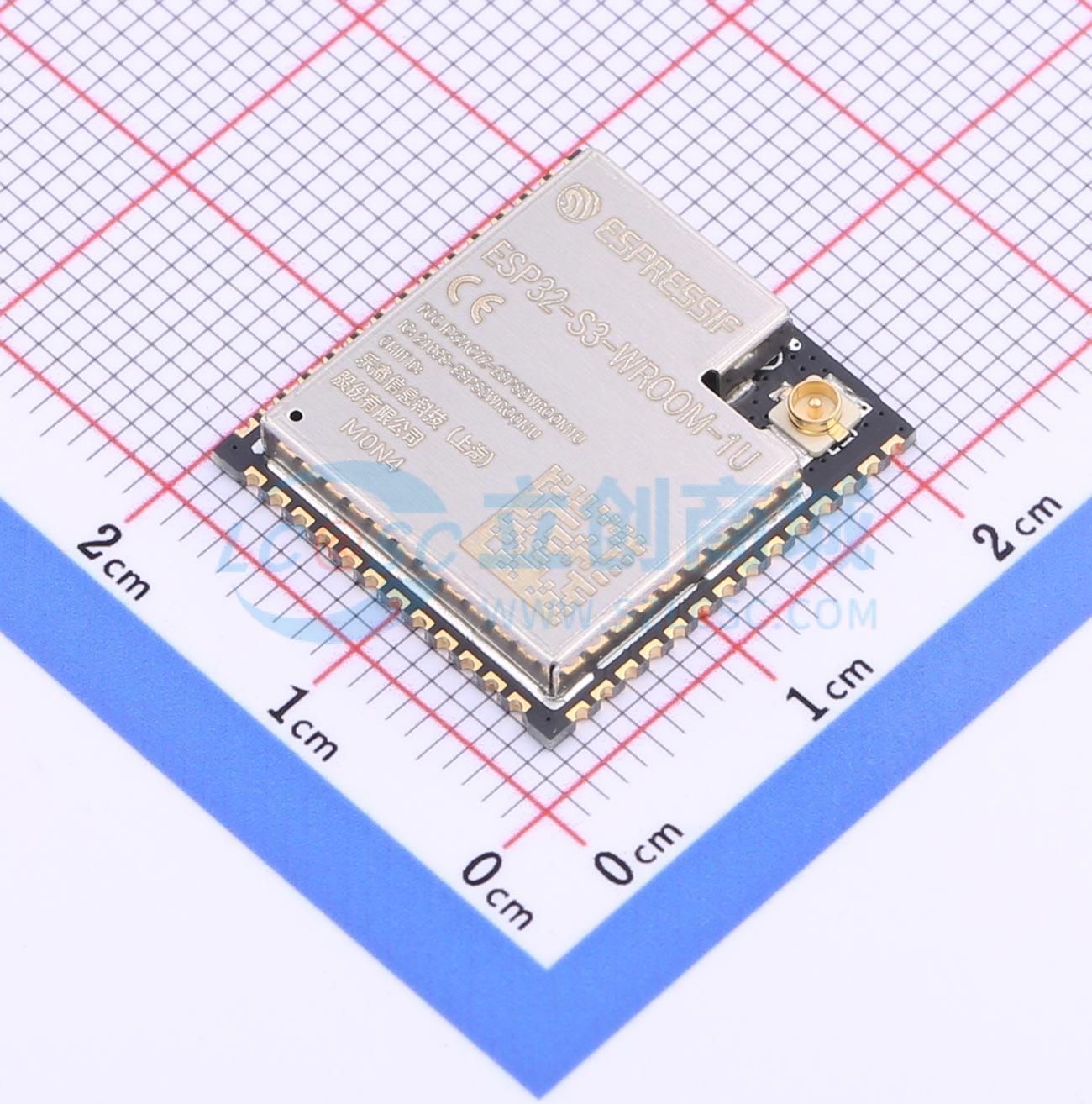 Module WiFi ESP32-S3-WROOM-1U-N4 ESPRESSIF SMD 19.2x18mm 2.4GHz - Techcore Việt Nam