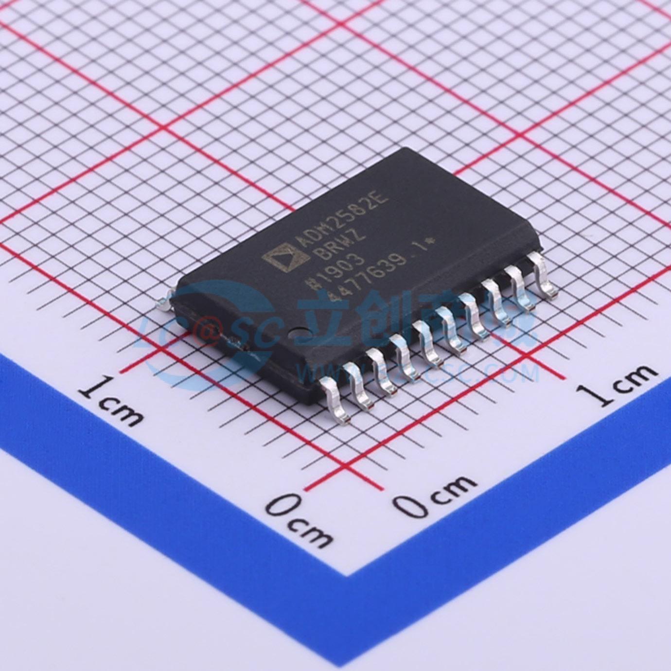 IC Thu Phát RS485/RS422 Cách Ly Tích Hợp Nguồn ADM2582EBRWZ ADI SOIC-20-300mil 3.3V; 5V - Techcore Việt Nam