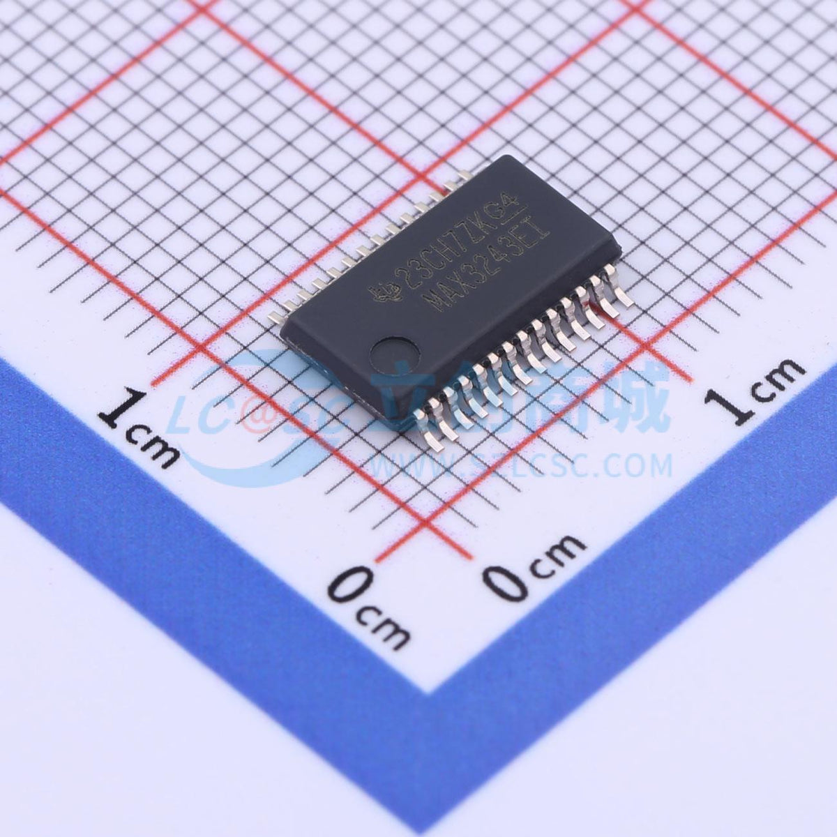 Linh kiện bảo vệ ESD MAX3243EIDBR Texas Instruments SSOP-28 - Techcore Việt Nam