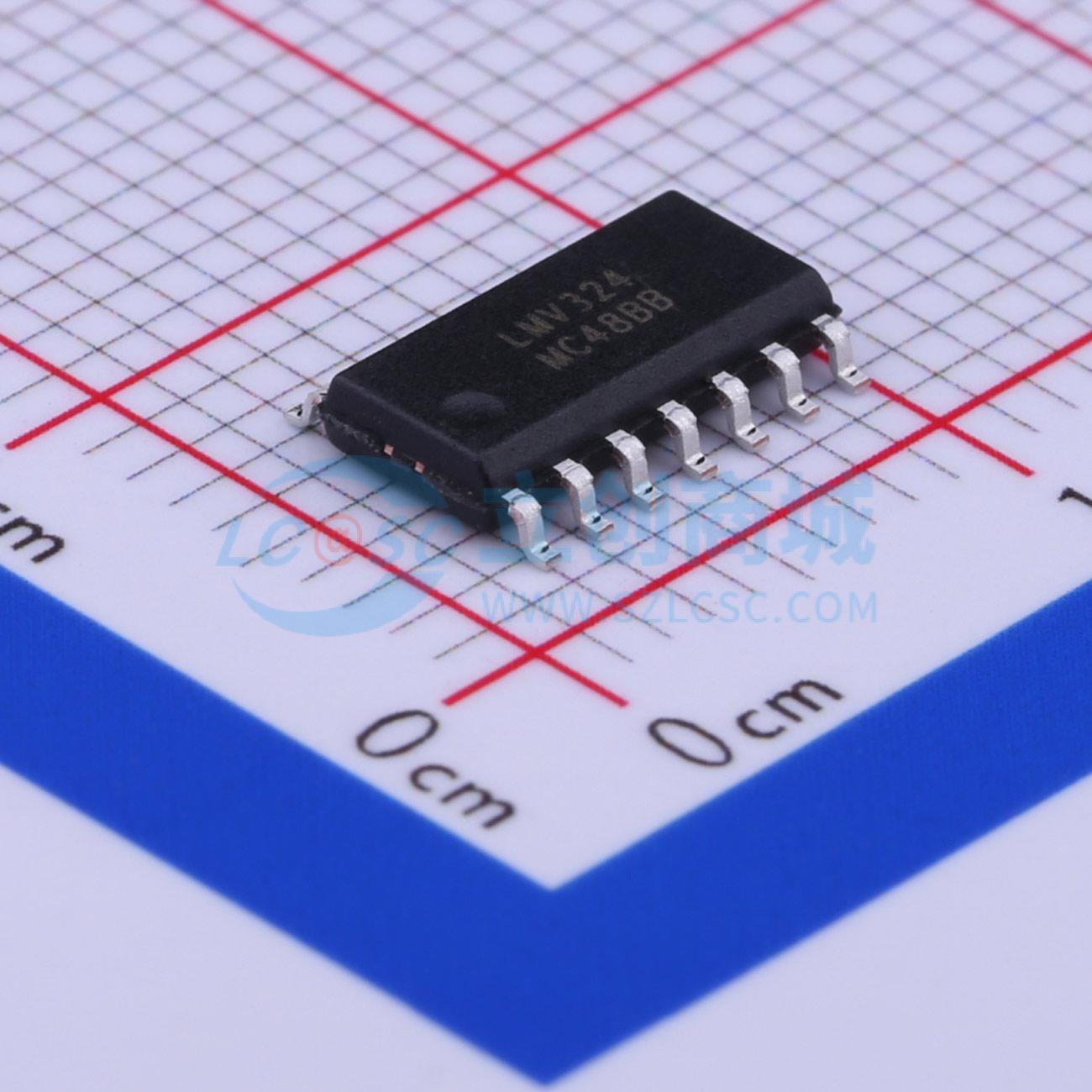 IC Khuếch Đại Thuật Toán LMV324-SR Gainsil SOP-14 4 kênh Rail-to-Rail 1 MHz - Techcore Việt Nam