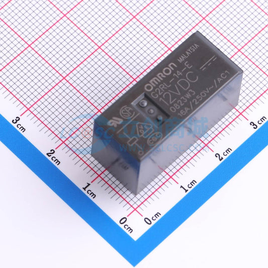 Rơ-le điện tử G2RL-14-E DC12 OMRON 12V DIP,28.8x12.5mm - Techcore Việt Nam