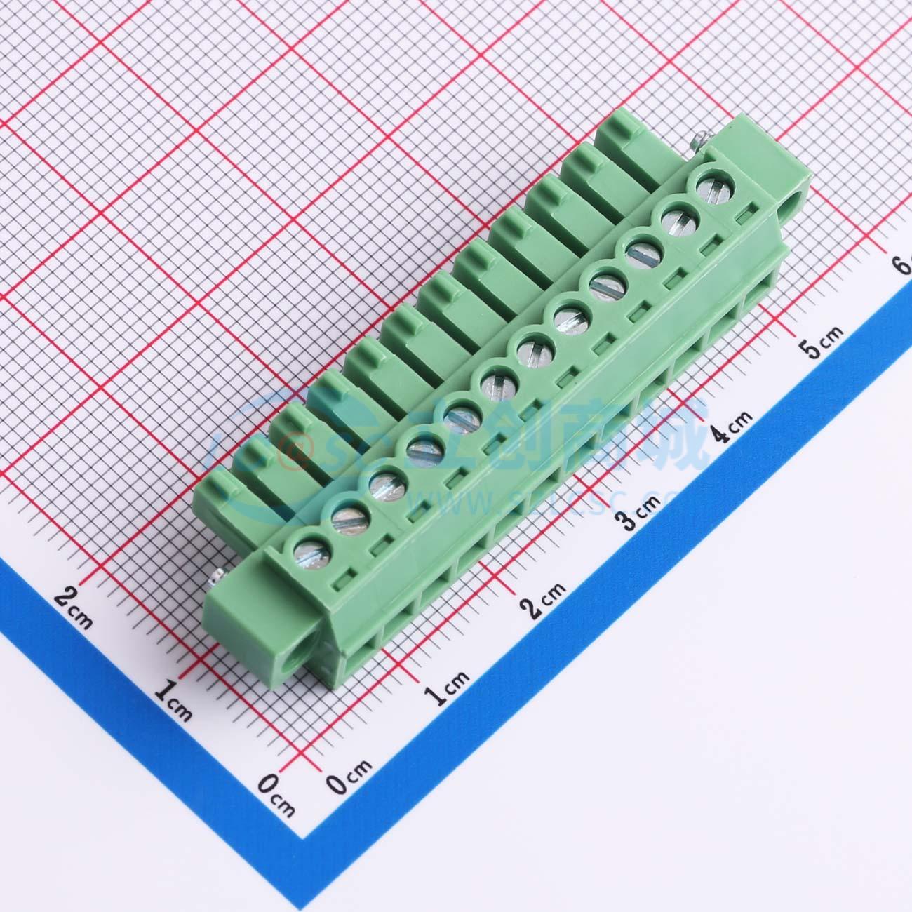 Linh kiện điện tử DB2EKM-3.81-12P-GN-S P=3.81mm - Techcore Việt Nam