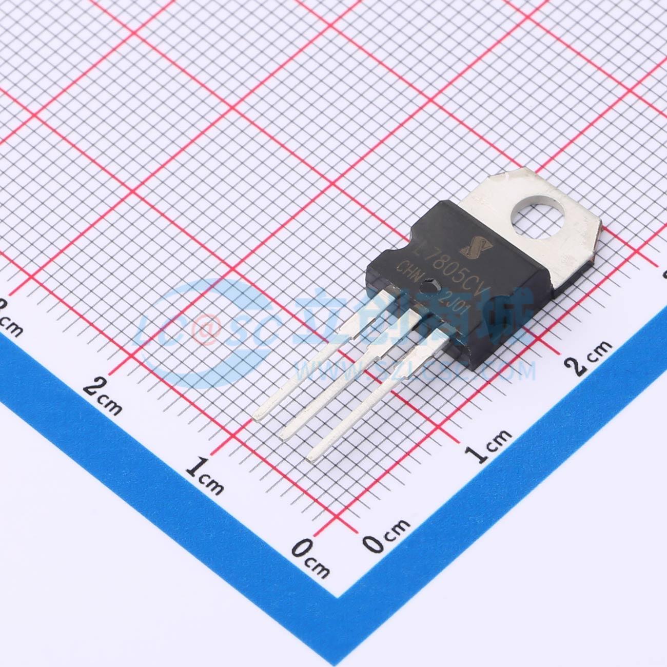 L7805CV IC ổn áp tuyến tính LDO - Techcore Việt Nam