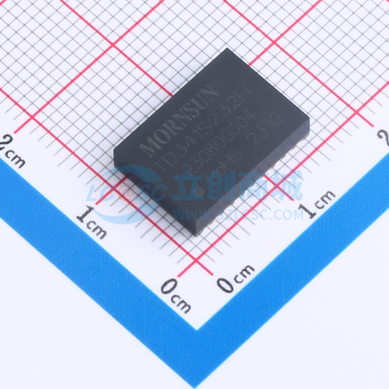 IC Thu Phát RS232 Cách Ly Tích Hợp Nguồn TD341S232H MORNSUN DFN-20(10x14) - Techcore Việt Nam