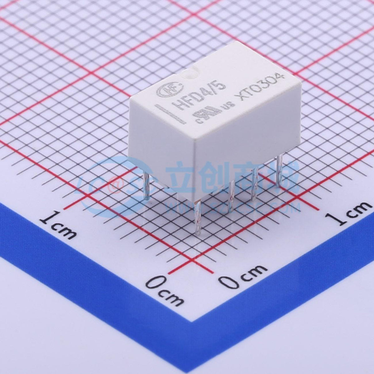 Rơ-le tín hiệu HFD4/5 HF DIP,10x6.5mm - Techcore Việt Nam
