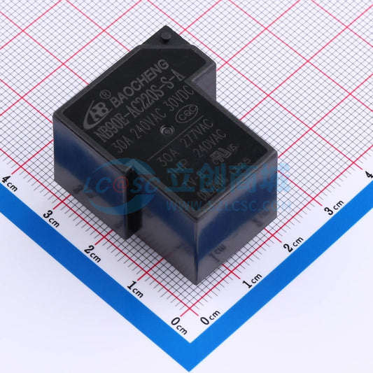 Rơ-le điện tử NB90E-AC220S-S-A 30A NBC 220V THT - Techcore Việt Nam