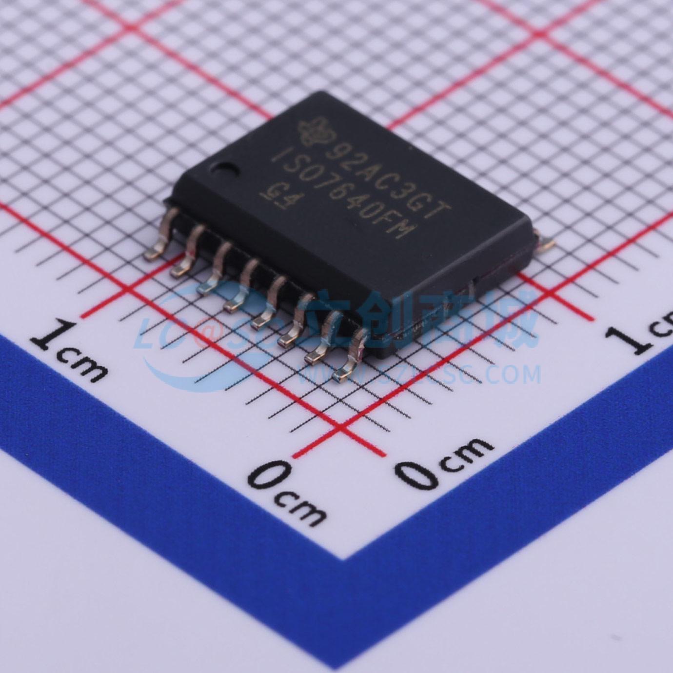 IC Cách Ly Số ISO7640FMDWR TI SOIC-16-300mil 150Mbps 4 Kênh - Techcore Việt Nam