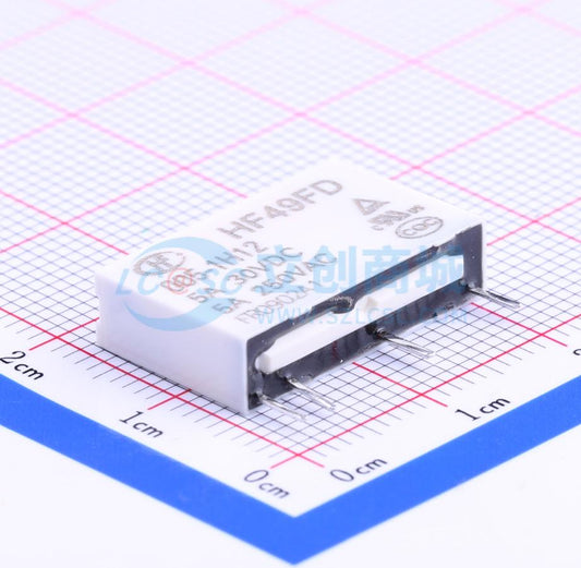Rơ-le công suất HF49FD-005-1H12 HF 5V SIP,20x5mm - Techcore Việt Nam