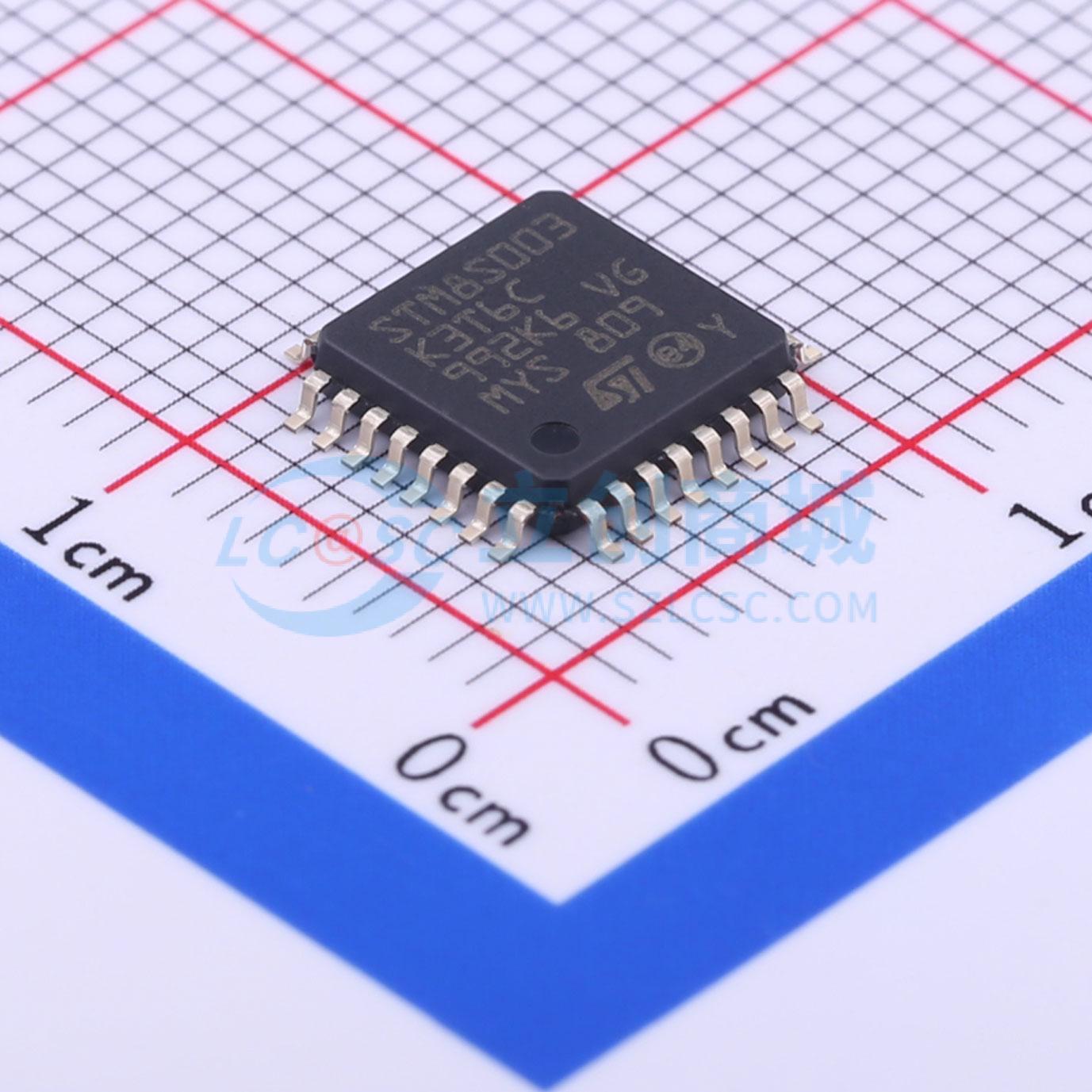 Vi điều khiển MCU STM8S003K3T6C STMicroelectronics LQFP-32(7x7) - Techcore Việt Nam