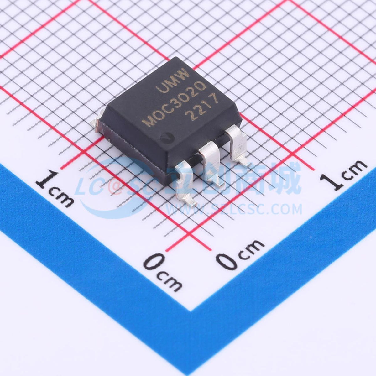 Optocoupler TRIAC MOC3020SM(UMW) SOP-6-2.54mm 400V - Techcore Việt Nam