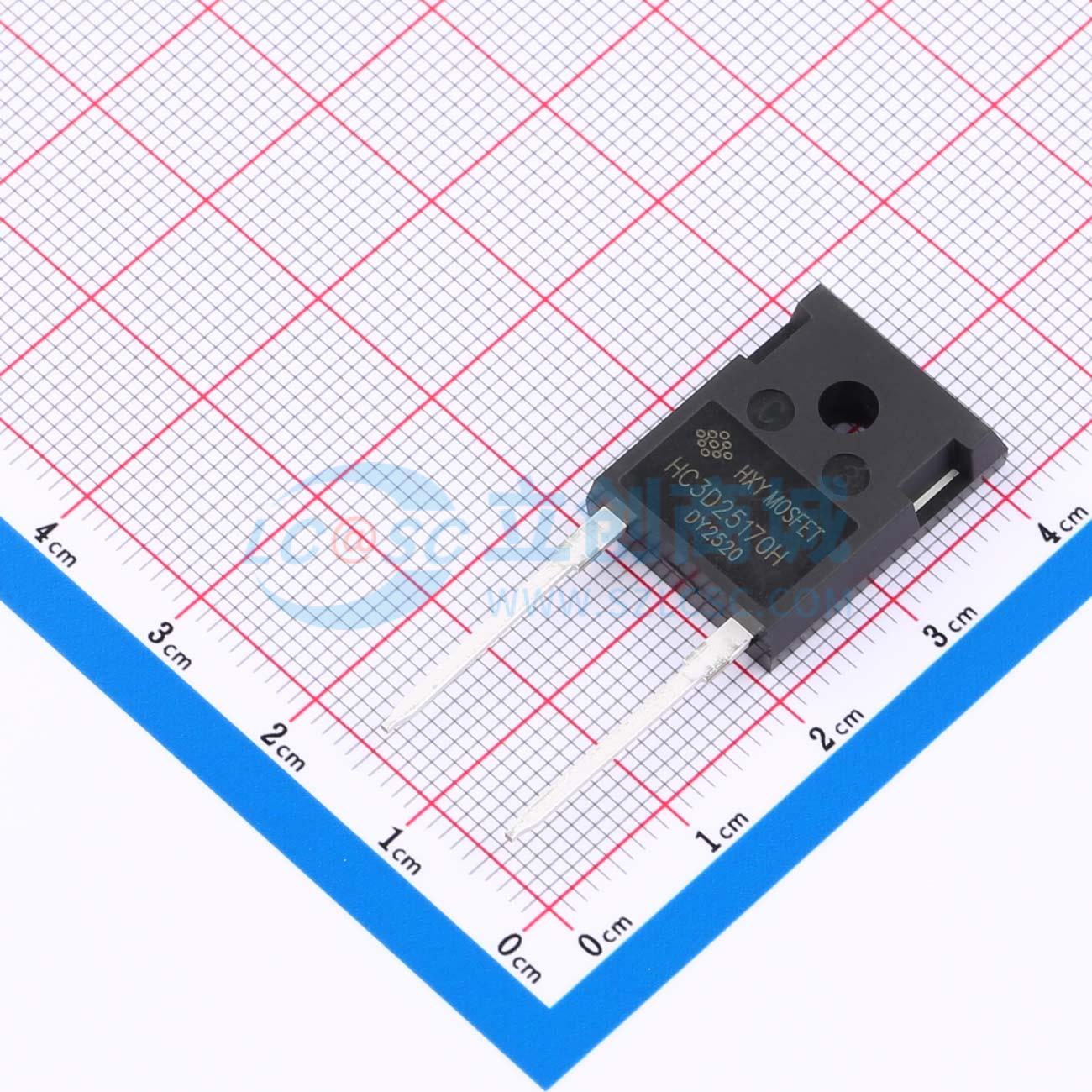 Diode SiC HC3D25170H HXY MOSFET TO-247-2L 1.4V@30A - Techcore Việt Nam