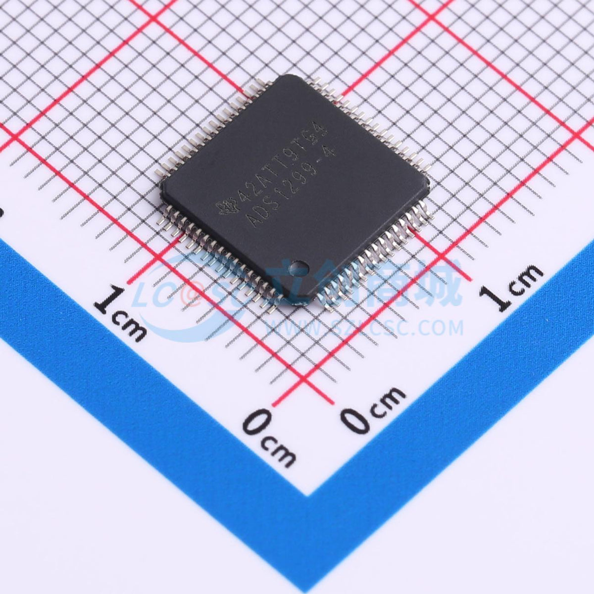 Linh kiện điện tử ADS1299-4PAGR TQFP-64(10x10) - Techcore Việt Nam