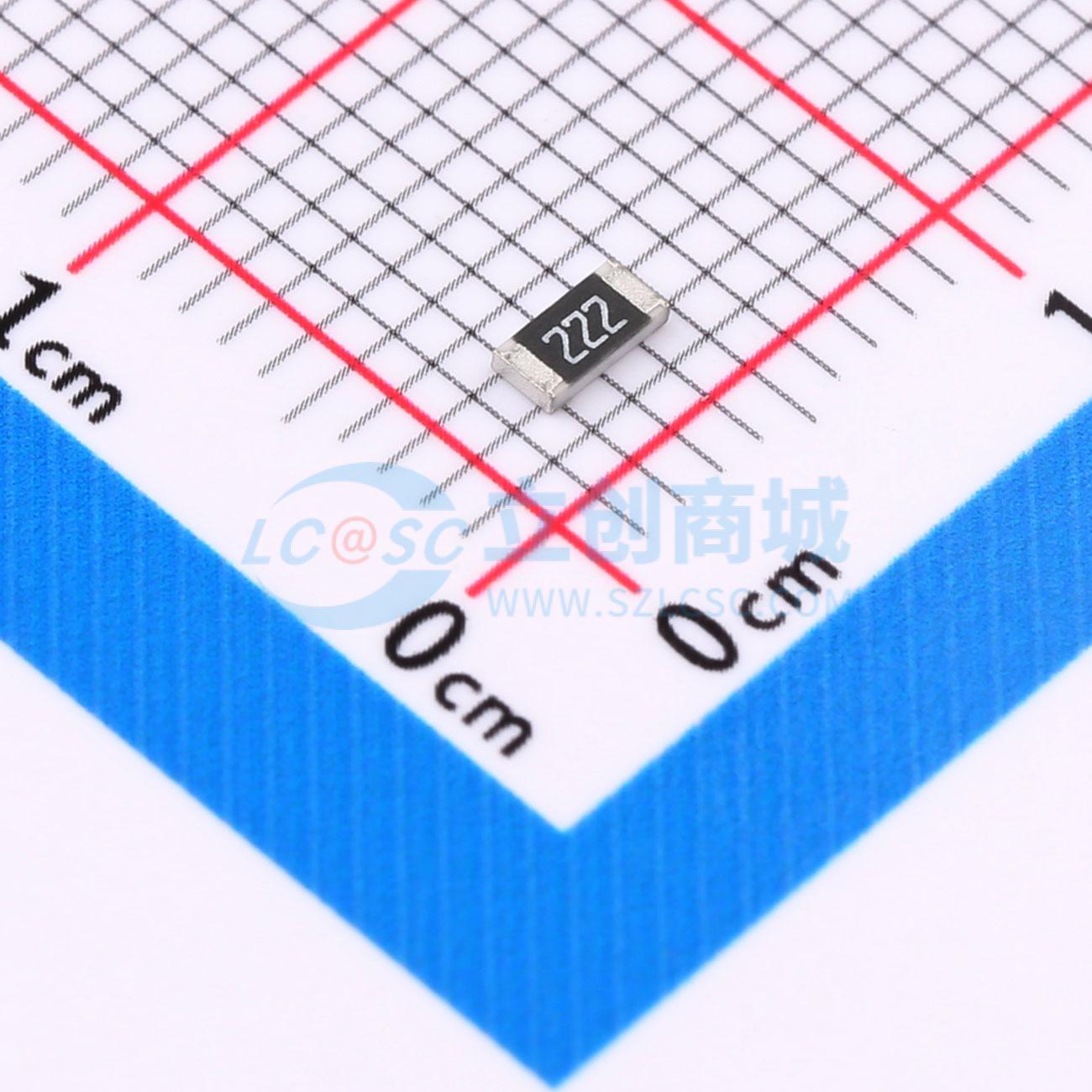 Điện Trở Dán SMD FRC1206J222 TS FOJAN 1206 2.2kΩ ±5% 250mW - Techcore Việt Nam