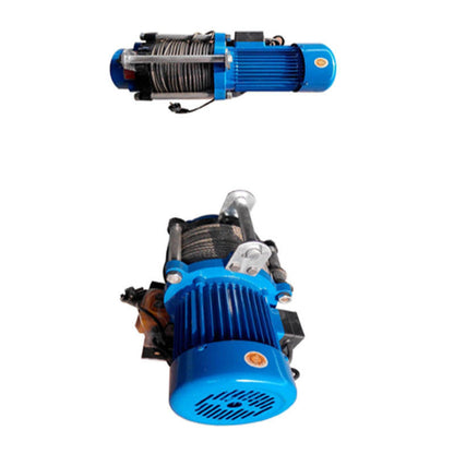 Tời Điện Kéo Mặt Đất 220V/380V, Tải 300–1500kg, Cáp 30–100m