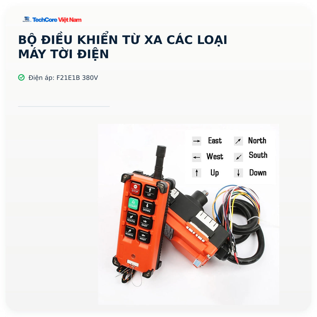 Bộ điều khiển từ xa các loại máy tời điện – F21E1B 380V – ảnh chính