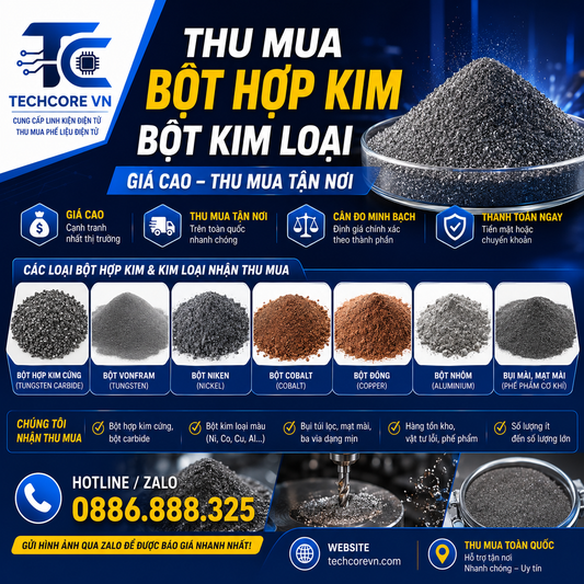 Thu Mua Bột Hợp Kim, Bột Kim Loại Tận Nơi – Báo Giá Nhanh
