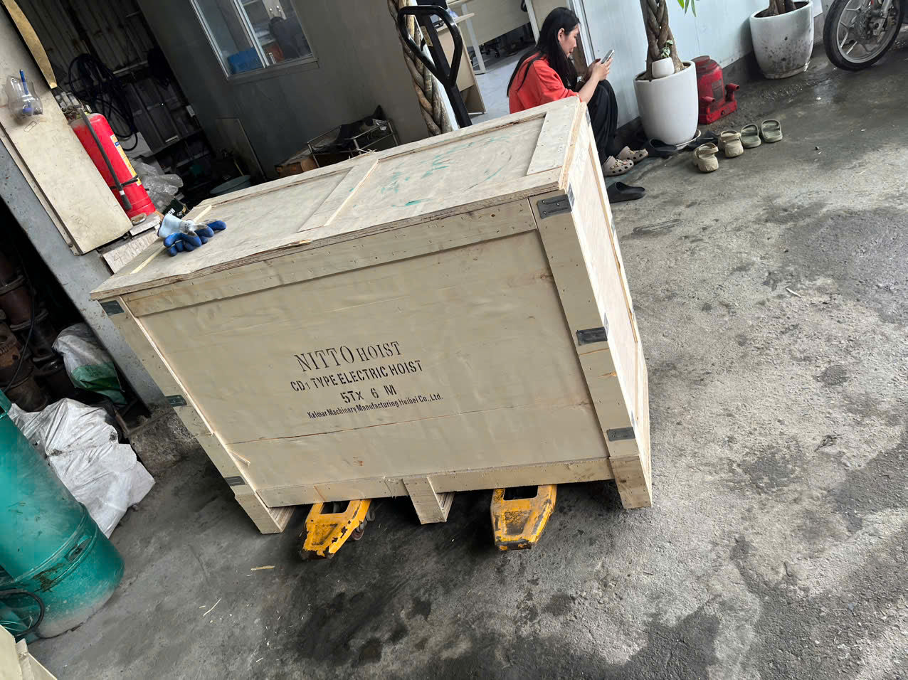 Palang điện CD 3 pha Nitto