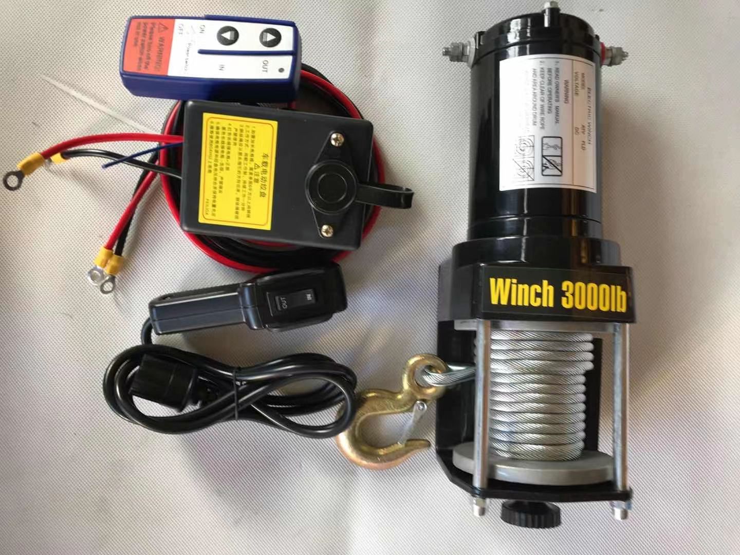 Tời Điện 12V 3000Lbs