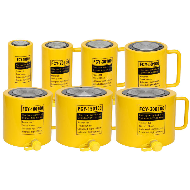 Kích thuỷ lực phân tách bản dẹt, hành trình ngắn, Kích thuỷ lực FCY