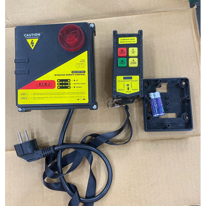 Bộ điều khiển từ xa các loại máy tời điện, nguồn 220v, 380v