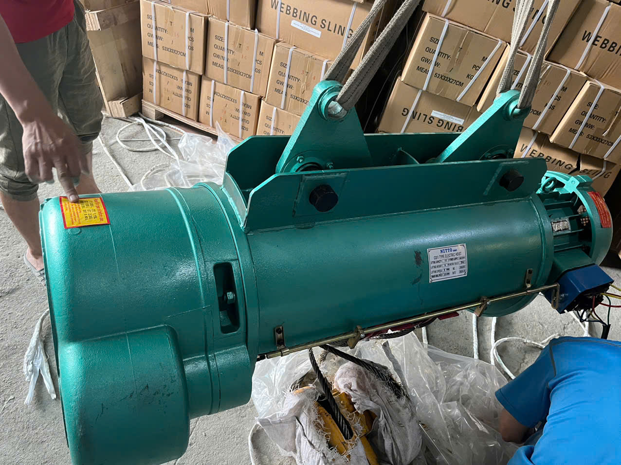 Palang điện CD 3 pha Nitto