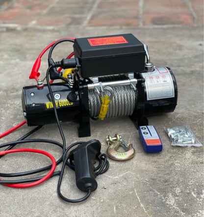 Tời điện 12v/24V 6000lbs