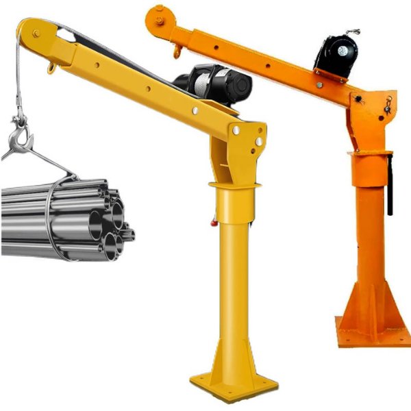 Khung Cẩu Xoay 360 Độ Tải Trọng 500kg Gắn Các Máy Tời