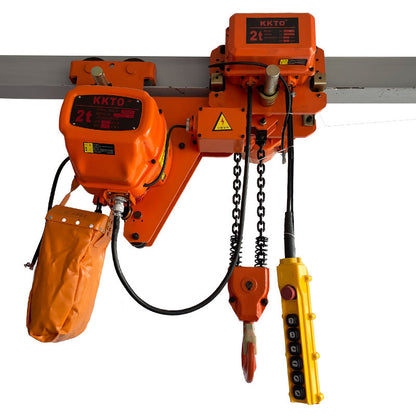 Palang xích điện công nghiệp KITO 1 tấn, 2 tấn, 3 tấn và 5 tấn
