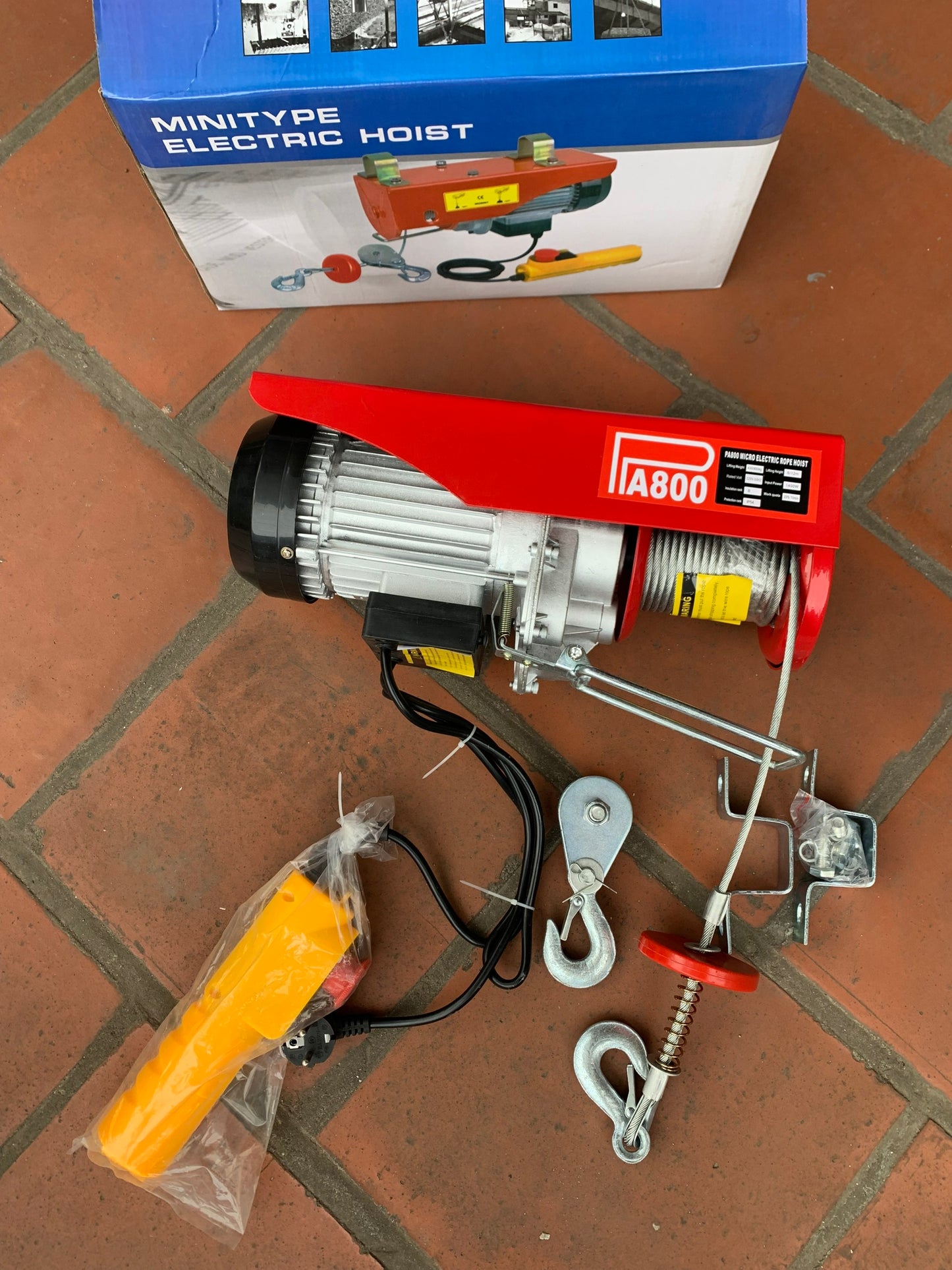 Tời điện PA Tốc nhanh, Tốc chậm đủ tải 