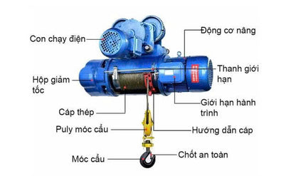 Palang điện CD 3 pha Nitto
