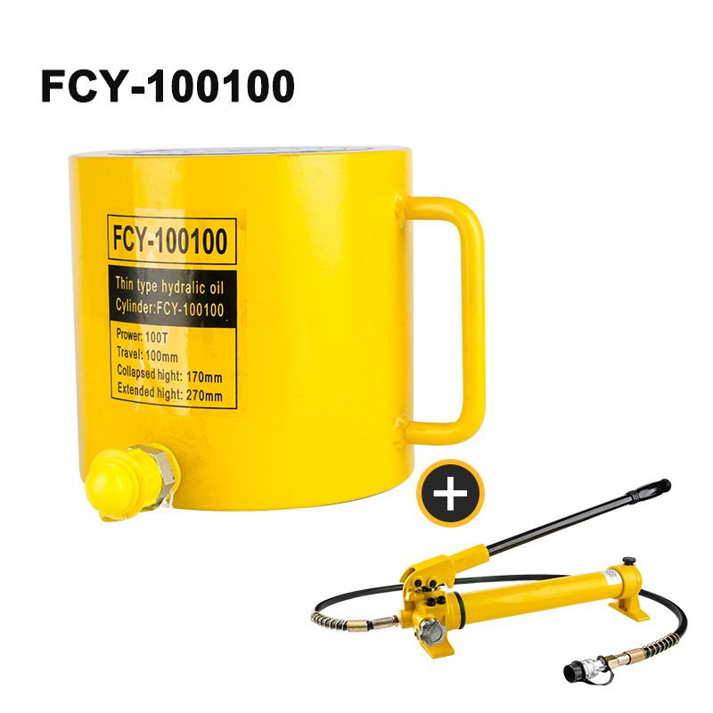 Kích thuỷ lực phân tách bản dẹt, hành trình ngắn, Kích thuỷ lực FCY