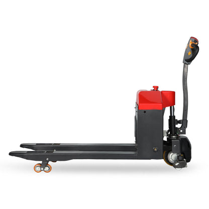 Xe nâng tay điện thấp