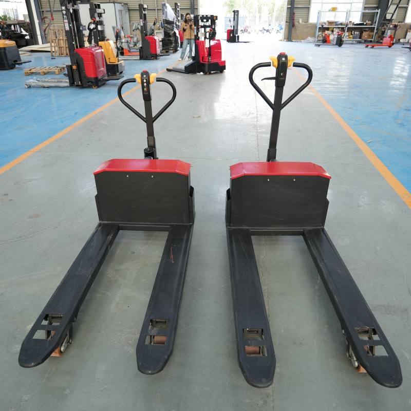Xe nâng tay điện thấp